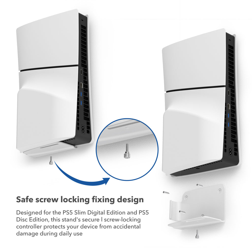 Game Console Aluminum Alloy Metal Bracket Wall Storage